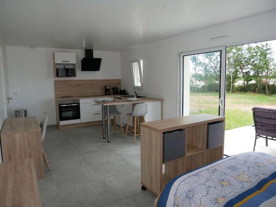 Studio Lumineux Avec Terrasse La Roche-sur-Yon Bagian luar foto